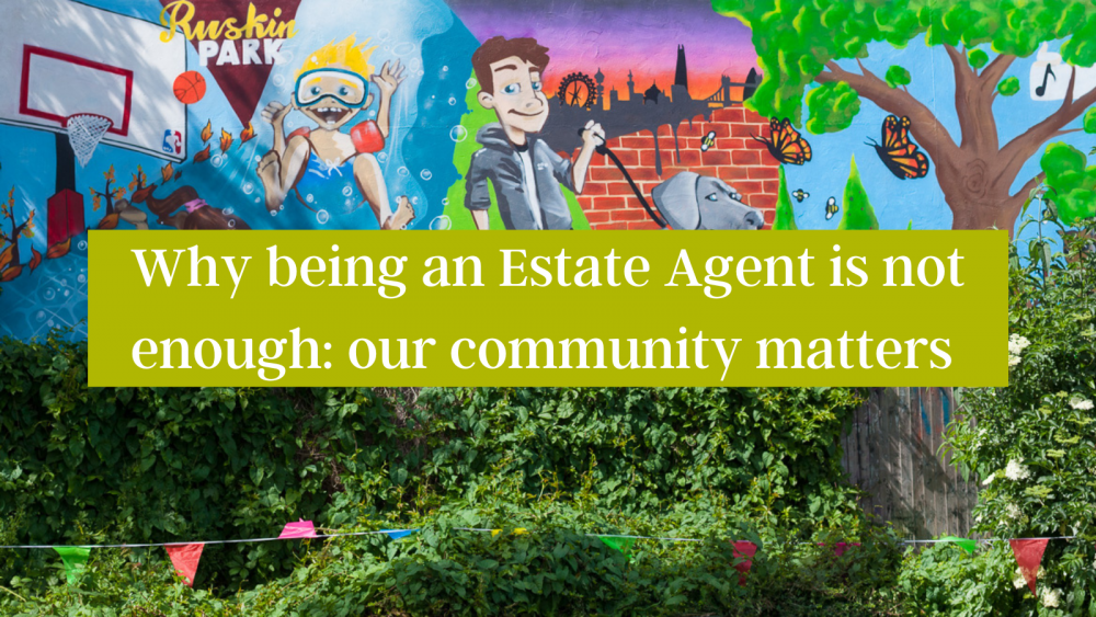 UVH Blog - Why being an Estate Agent is not enough: our community matters